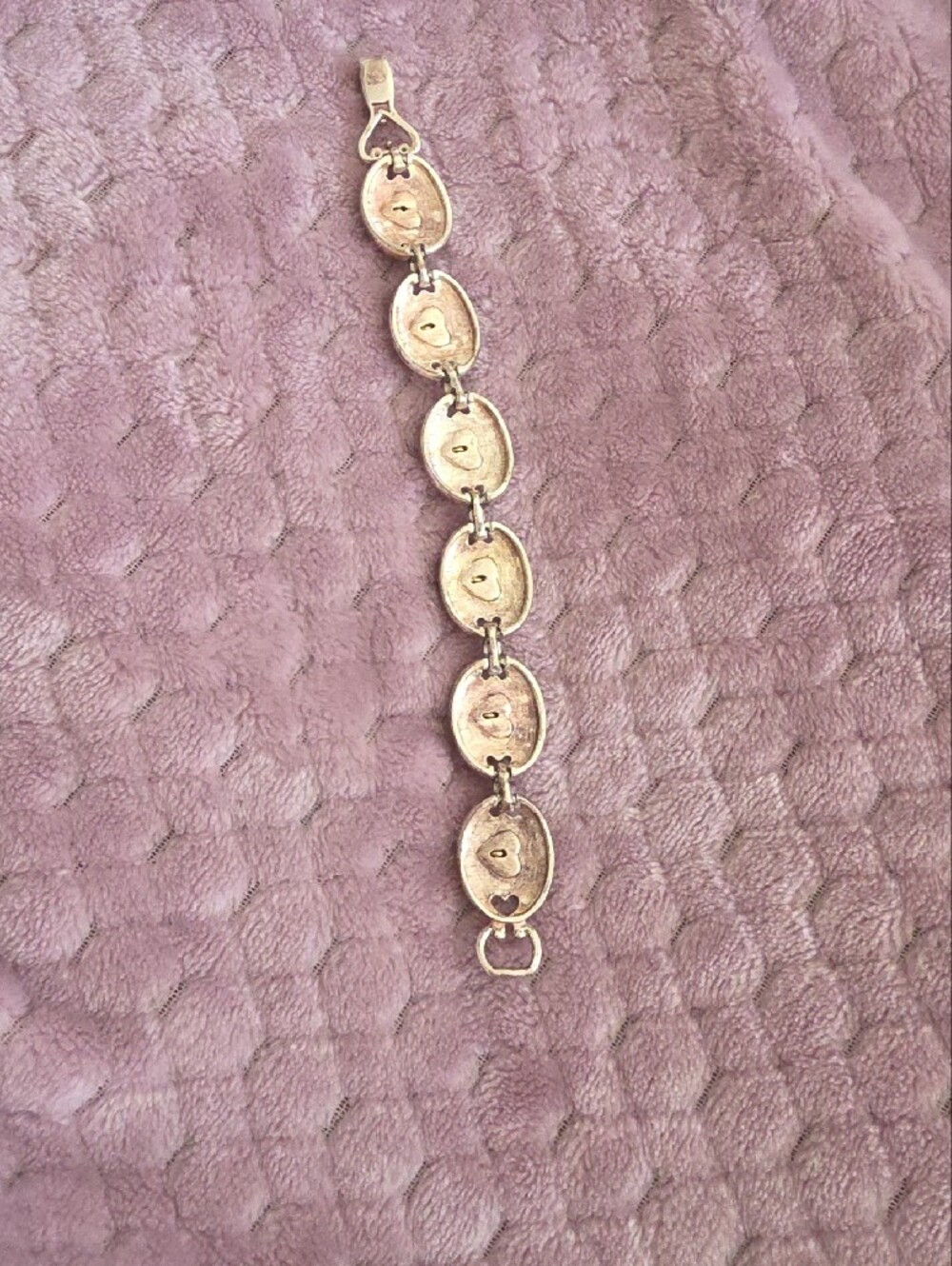 Brighton Silver and Gold Heart Link Bracelet - Picture 4 of 8